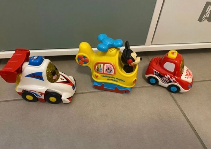 Lot de 3 voitures tut tut bolide - photo numéro 2