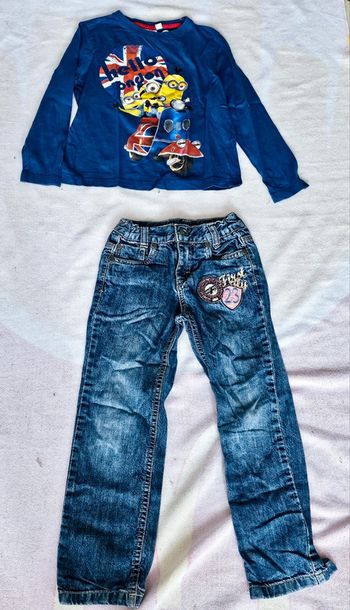 Ensemble  minions pick ouic 5 ans