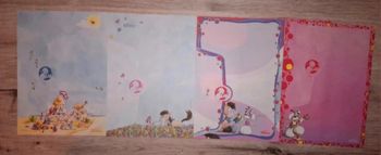 Feuilles de papiers à lettres Diddl avec leurs enveloppes