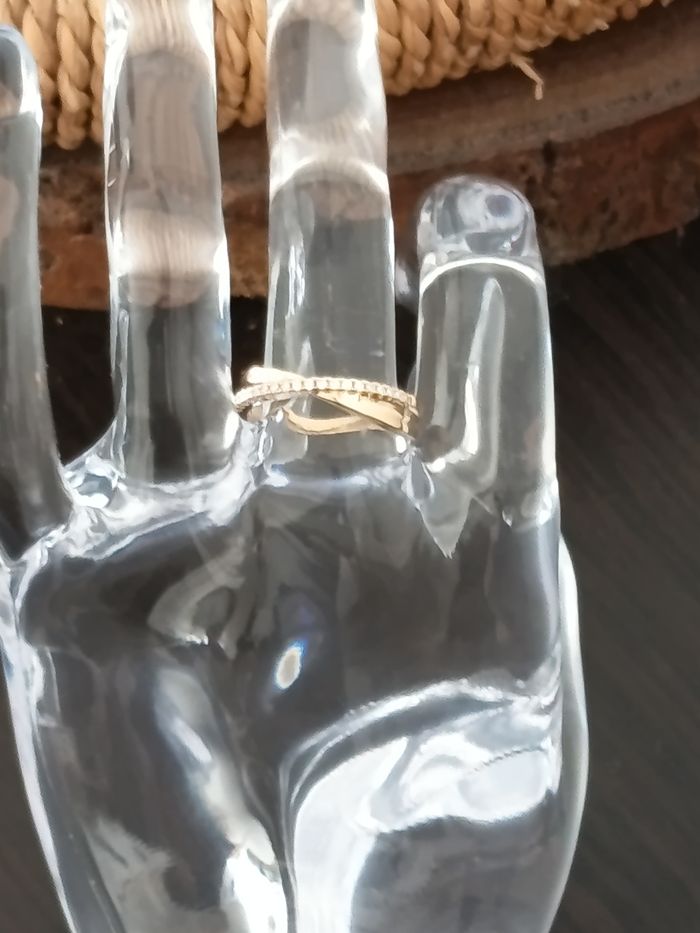 Bague plaqué or. - photo numéro 10
