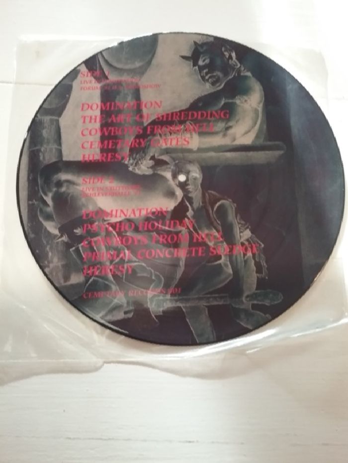 Pantera - Vinyle Picture Disc - Heresy (Live) - 1992 - photo numéro 2