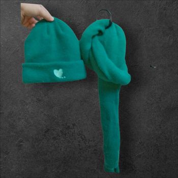 Ensemble bonnet écharpe