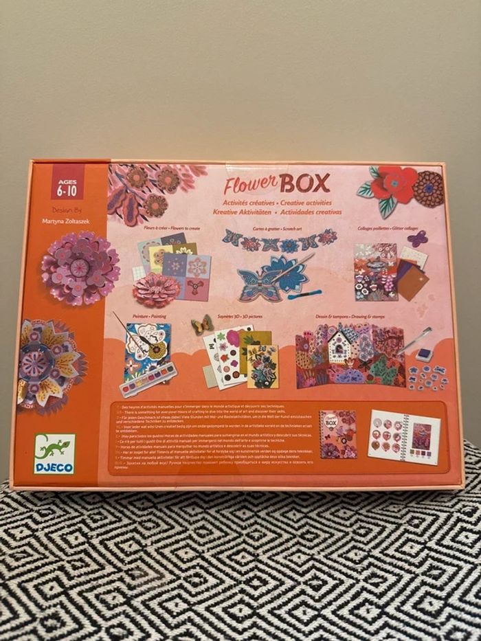 Djeco - Coffret multi-activités Flower Box - photo numéro 2