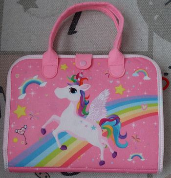 Pochette d'activité licorne