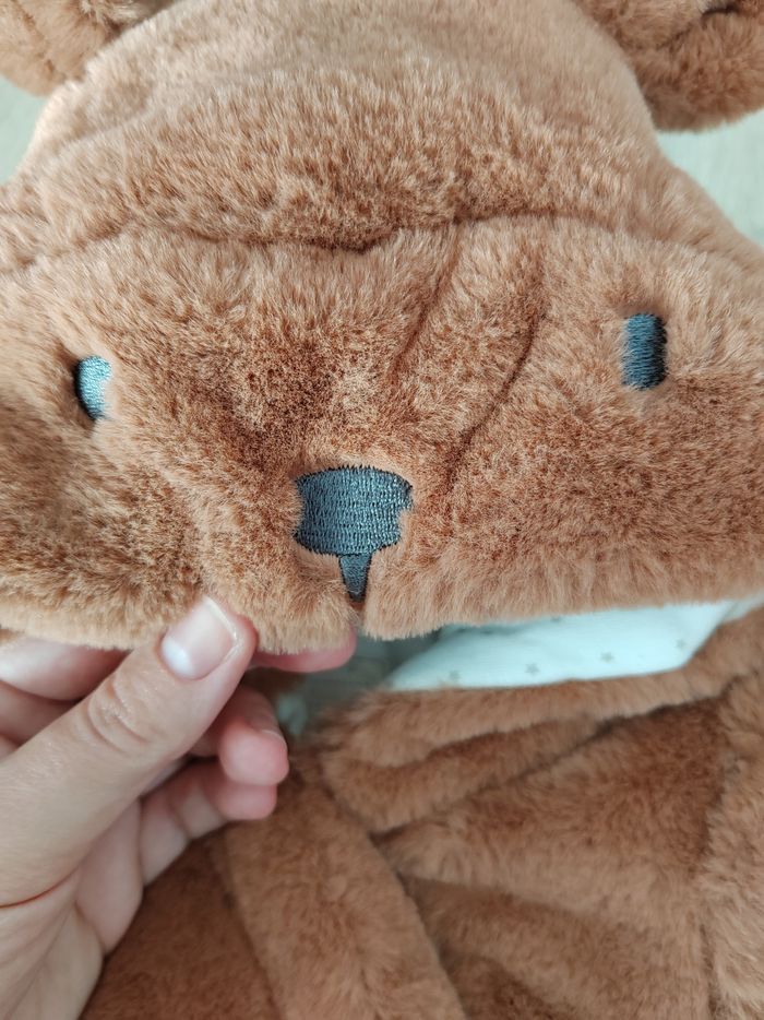 Combipilote mouton bébé fausse fourrure - photo numéro 2