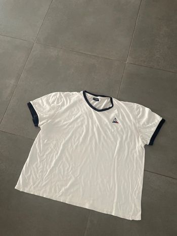 Le coq sportif tee shirt haut vêtement taille XL