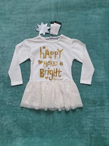 Magnifique robe 86 cm