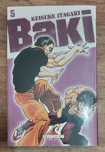 Baki Tome 5 Delcourt Français 🇨🇵