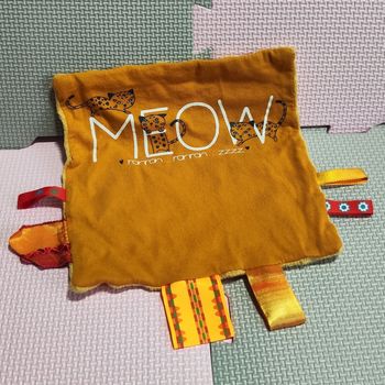 Doudou mouchoir Meow mixte naissance