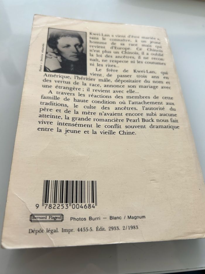 Livre vent d’Est, vent d’ouest de pearl buck - photo numéro 2