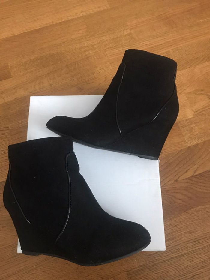 Bottines compensées 36 - photo numéro 4