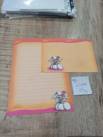 Papier à lettre Diddl 259 2,50€