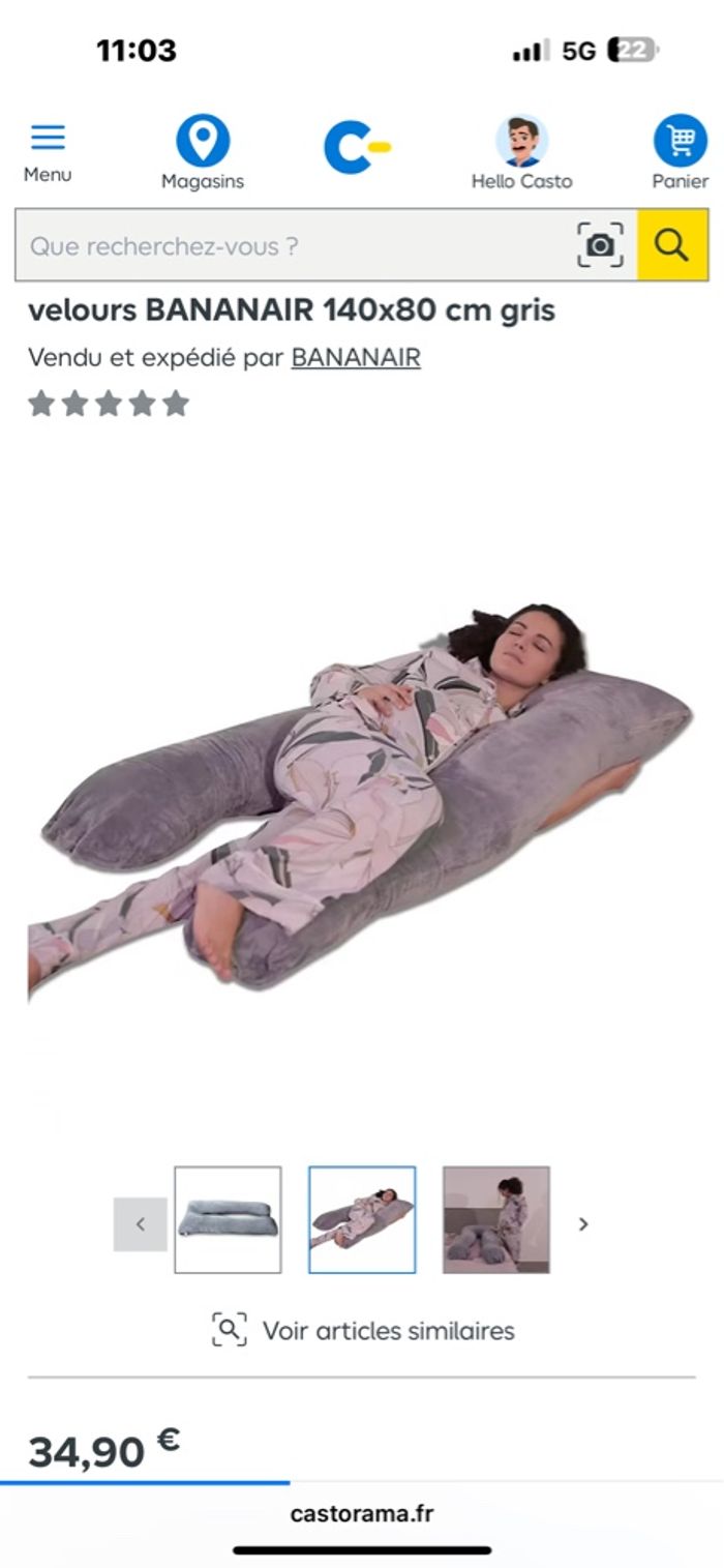 Coussin de grossesse - photo numéro 2