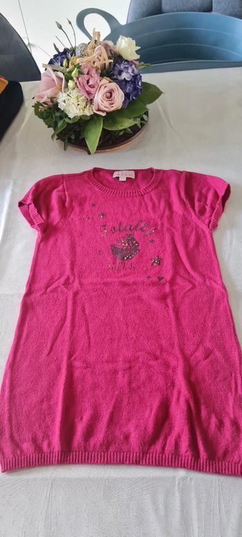 Robe pull lisa rose de chez Z 8 ans