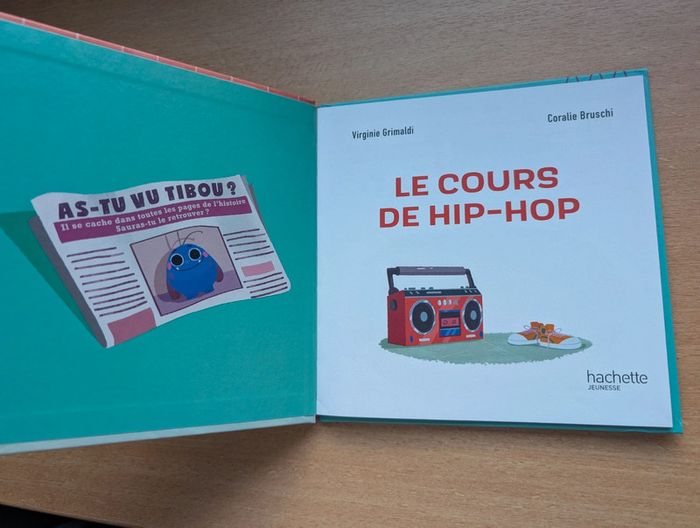 Livre le cours de hip hop de Virginie Grimaldi - photo numéro 2