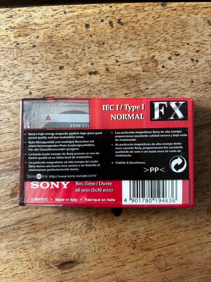 Lot de deux cassettes audio enregistrables sous blister - photo numéro 3