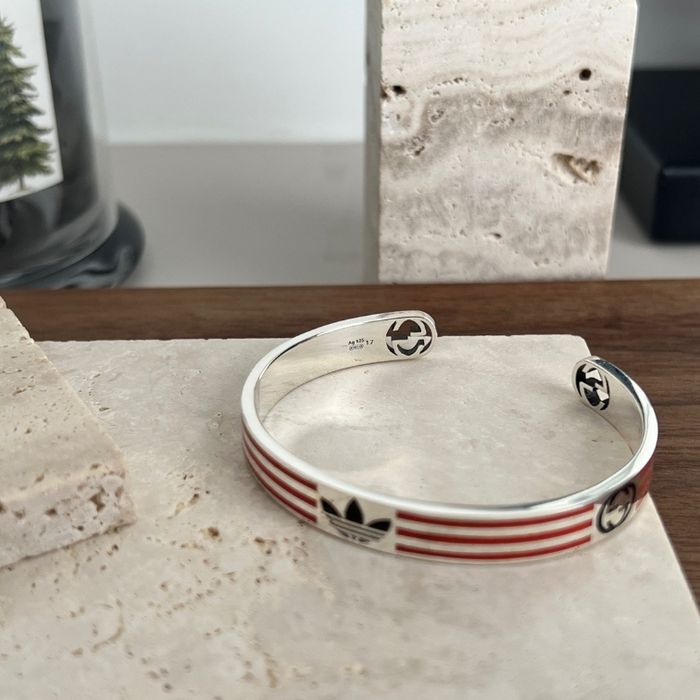 Bracelet Gucci/Adidas en argent sterling, orange - photo numéro 3