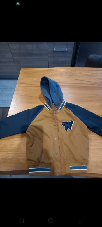 Veste teddy imperméable 2 3 ans 92cm