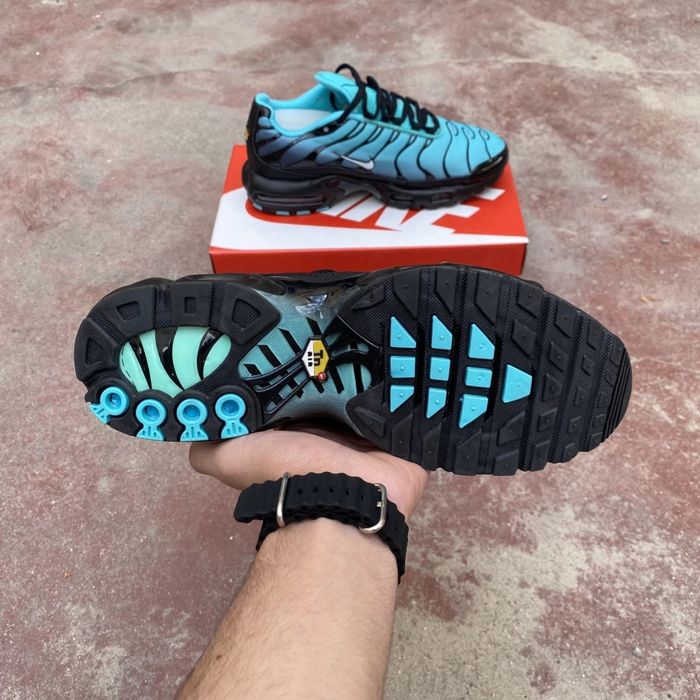 Nike tn noir bleu fluo 39 - photo numéro 3