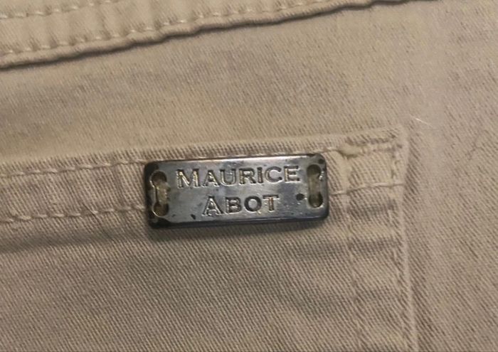 Pantalon droit »Maurice Abot »beige - photo numéro 3