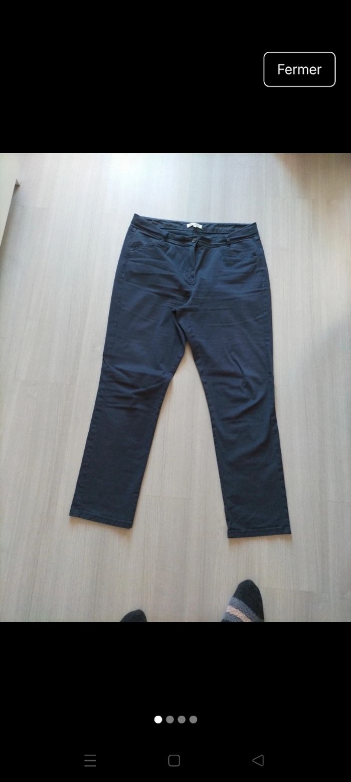 Pantalon coupe droite