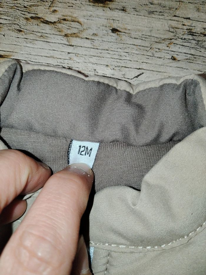Joli manteau veste doudoune sans manches 12 mois - photo numéro 6