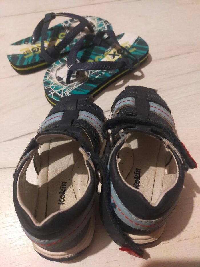 Lot chaussures d'ete - photo numéro 2