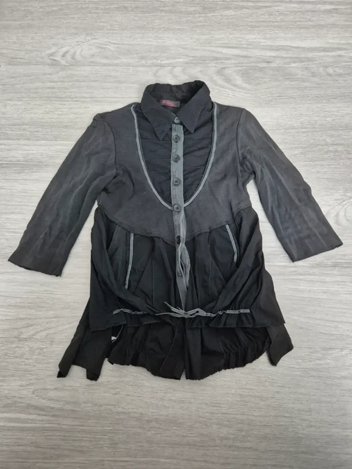 Chemise asymétrique
