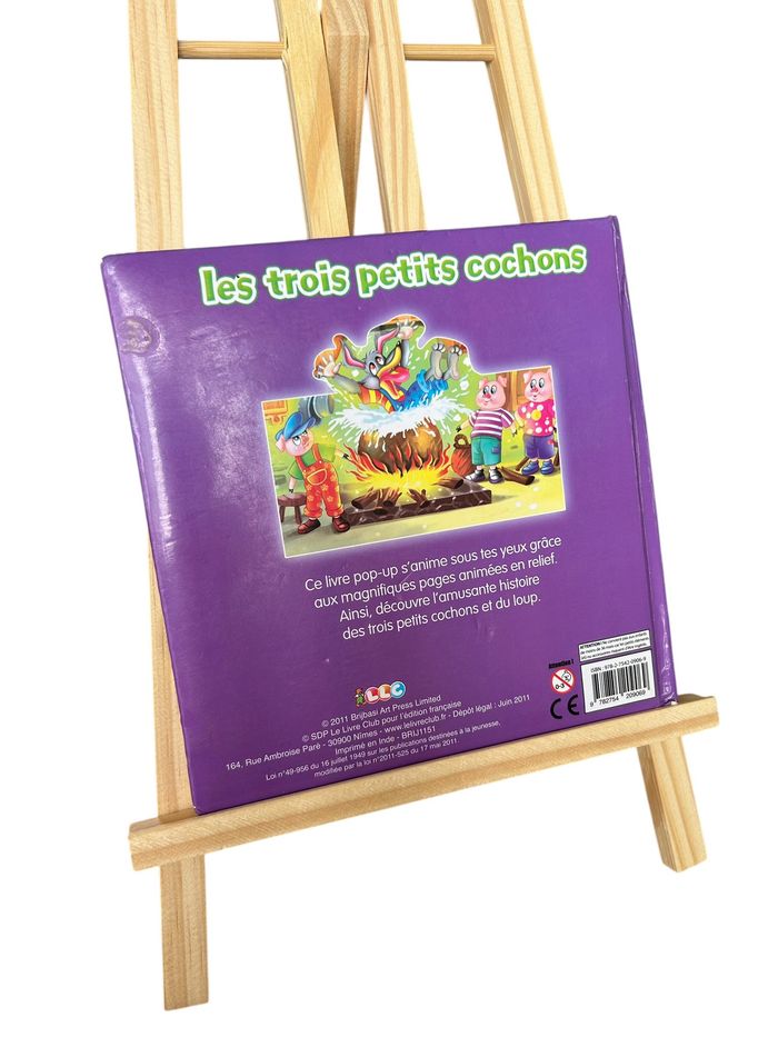 Mon premier conte pop-up Les Trois Petits Cochons - photo numéro 2