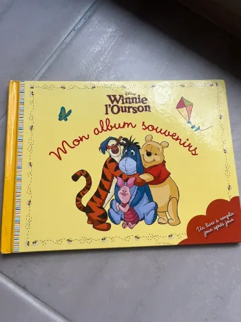 Neuf livre de naissance Winnie l’ourson mon album souvenirs