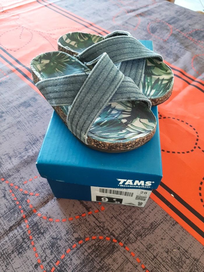 Claquette Jean taille 28