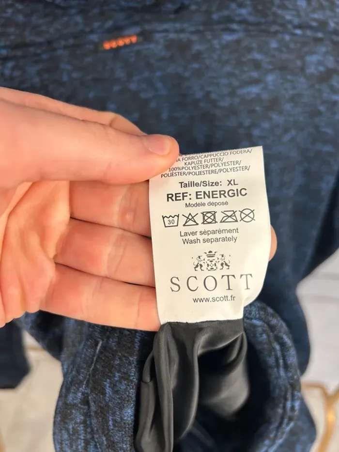 Veste polaire Doudoune Scott T.XL marine Neuve - photo numéro 6
