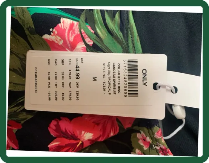 Maillot de bain 1 pièce femme Only T/M - photo numéro 14