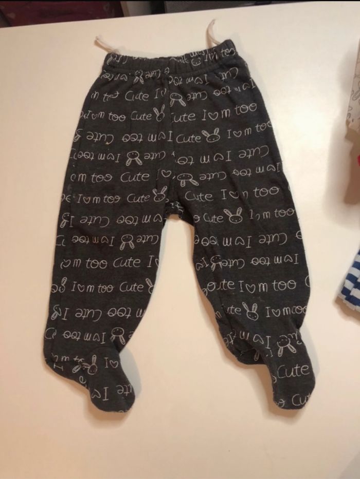 Lot de 6 pantalons avec chaussettes - photo numéro 5