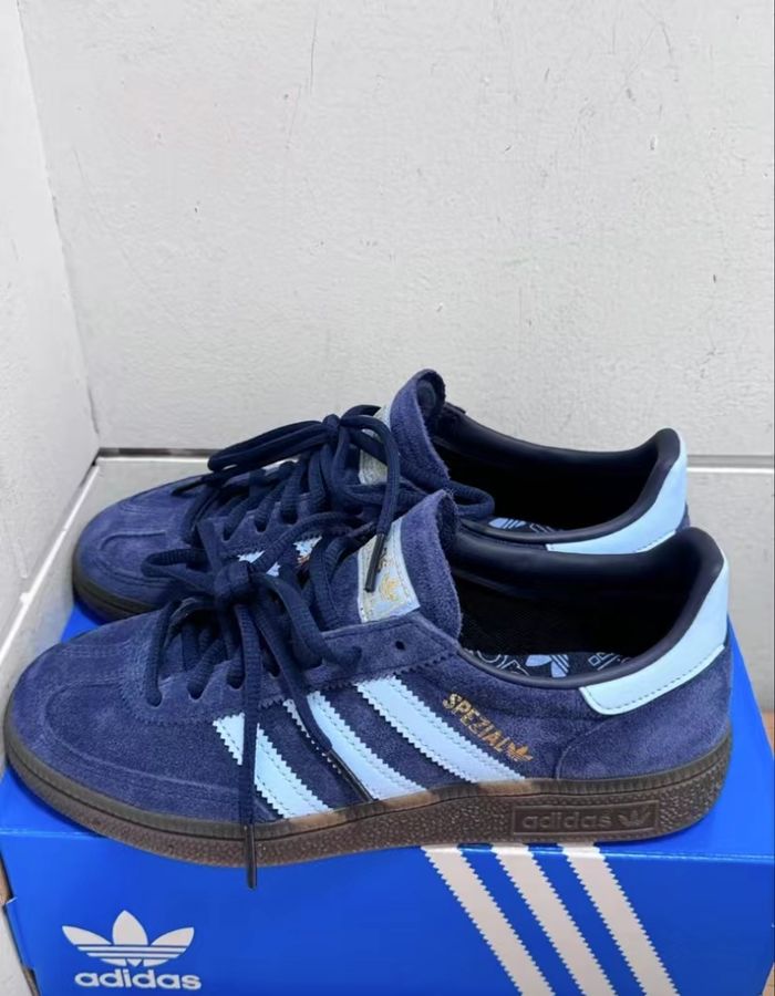 Adidas Handball Spzl Anti-slip blue-brown 36 - photo numéro 2