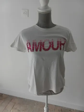 🌹tee shirt manche courte gemo taille 38 🌹