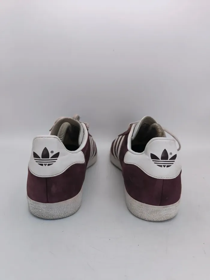 Baskets homme Adidas gazelle bordeaux Taille 44 2/3 - photo numéro 5