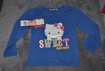 T shirt ml Hello Kitty 5 ans fille