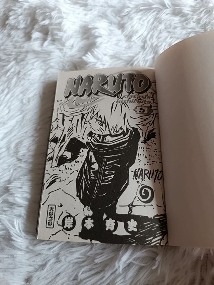 Manga Naruto Tome 5 _ Kana _ Masashi Kishimoto - photo numéro 7
