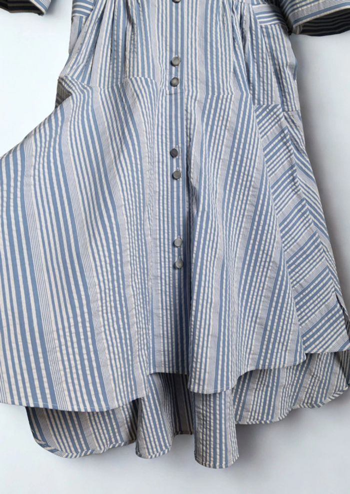 Robe bleu et blanche asymétrique Palmer Harding Taille 34 - photo numéro 6