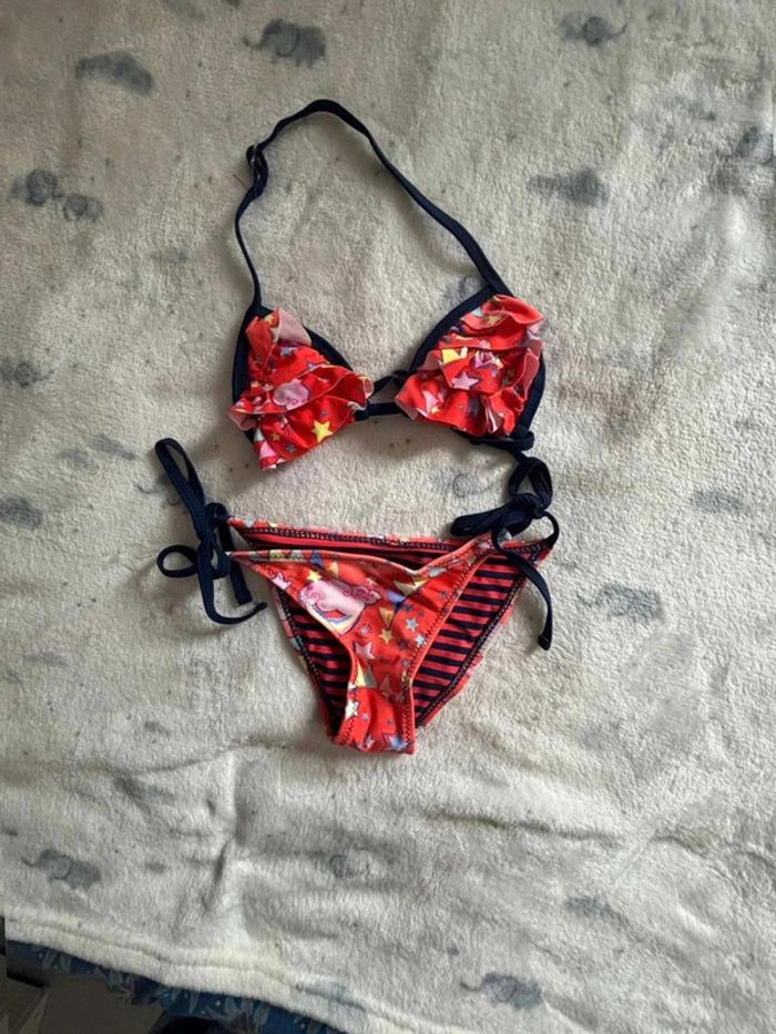 Maillot de  bain 2 pièce fille 4-6  ans