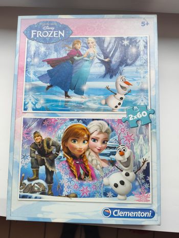 Puzzles reine des neiges 60 pièces