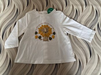Tee-shirt manches longues - Taille 6 mois 68 cm