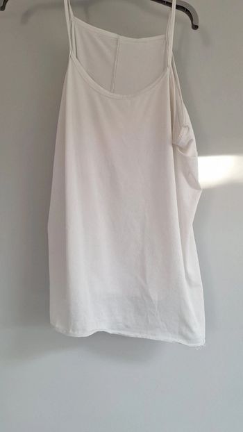 Top fin blanc taille 50 Bien Lire