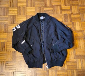 Veste bombers noire
