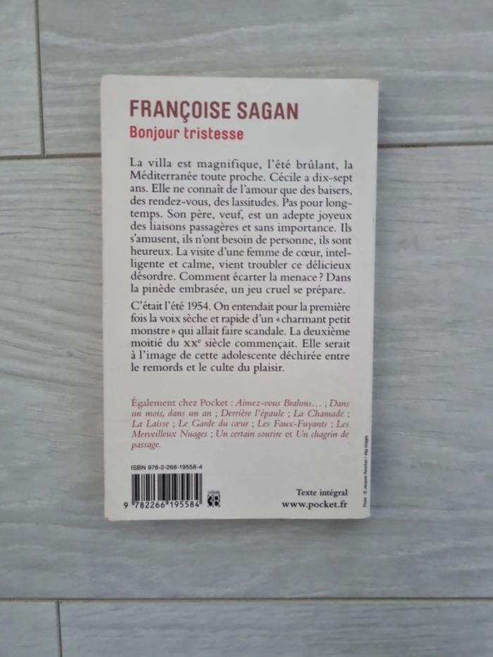 Livre Françoise sagan - photo numéro 2