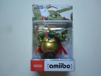King K. Rool Figurine N°67 Interactive Amiibo Switch, Wii U, 3DS