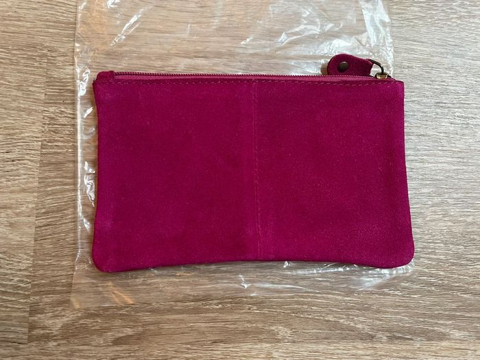 Pochette rose fuchsia motif étoile - photo numéro 2