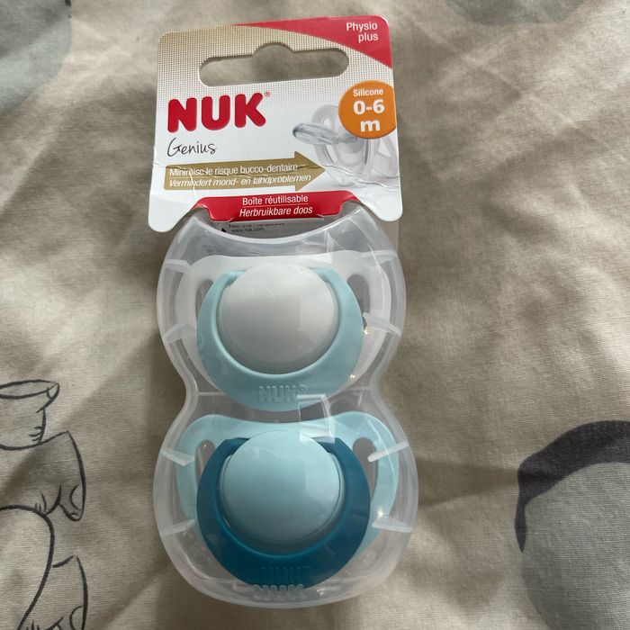 Tetines nuk 0/6mois