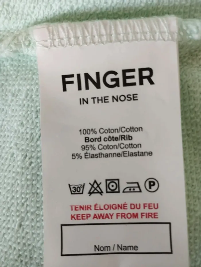 Sweat Finger in the nose - photo numéro 3
